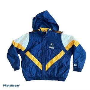 RARE 90s Notre Dame Fighting Irish Starter Jacket